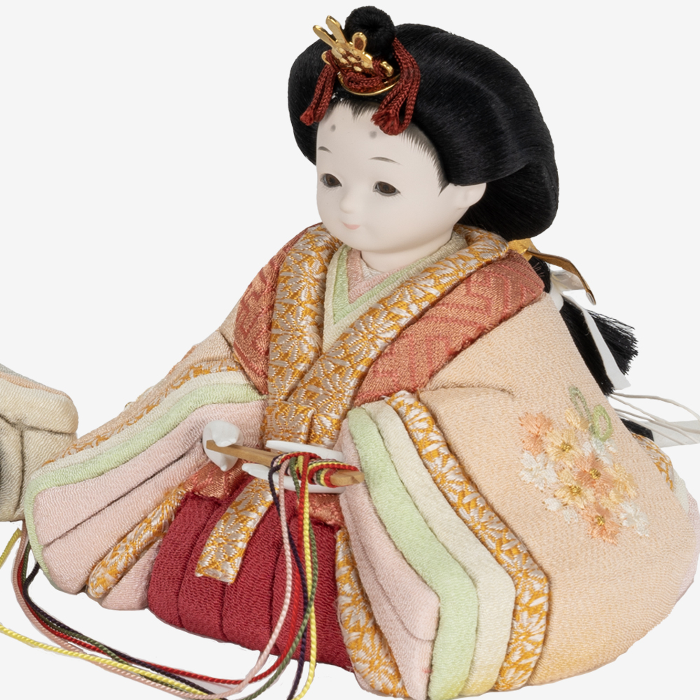 木目込人形収納飾り人形姫
